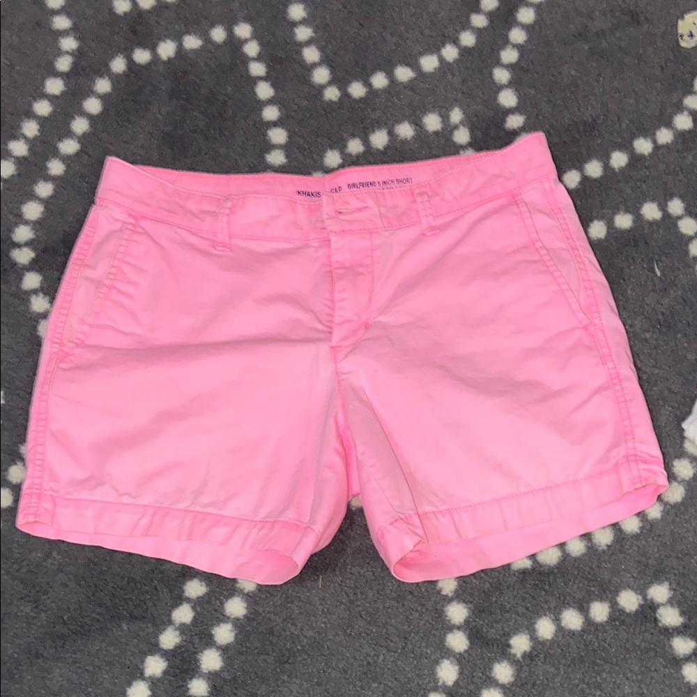 GAP Factory Pink Bermudas Lightweight Casual Shorts